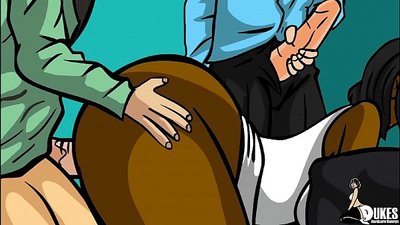 Schüler haben Sex mit schwarzem Lehrer nach der Schule